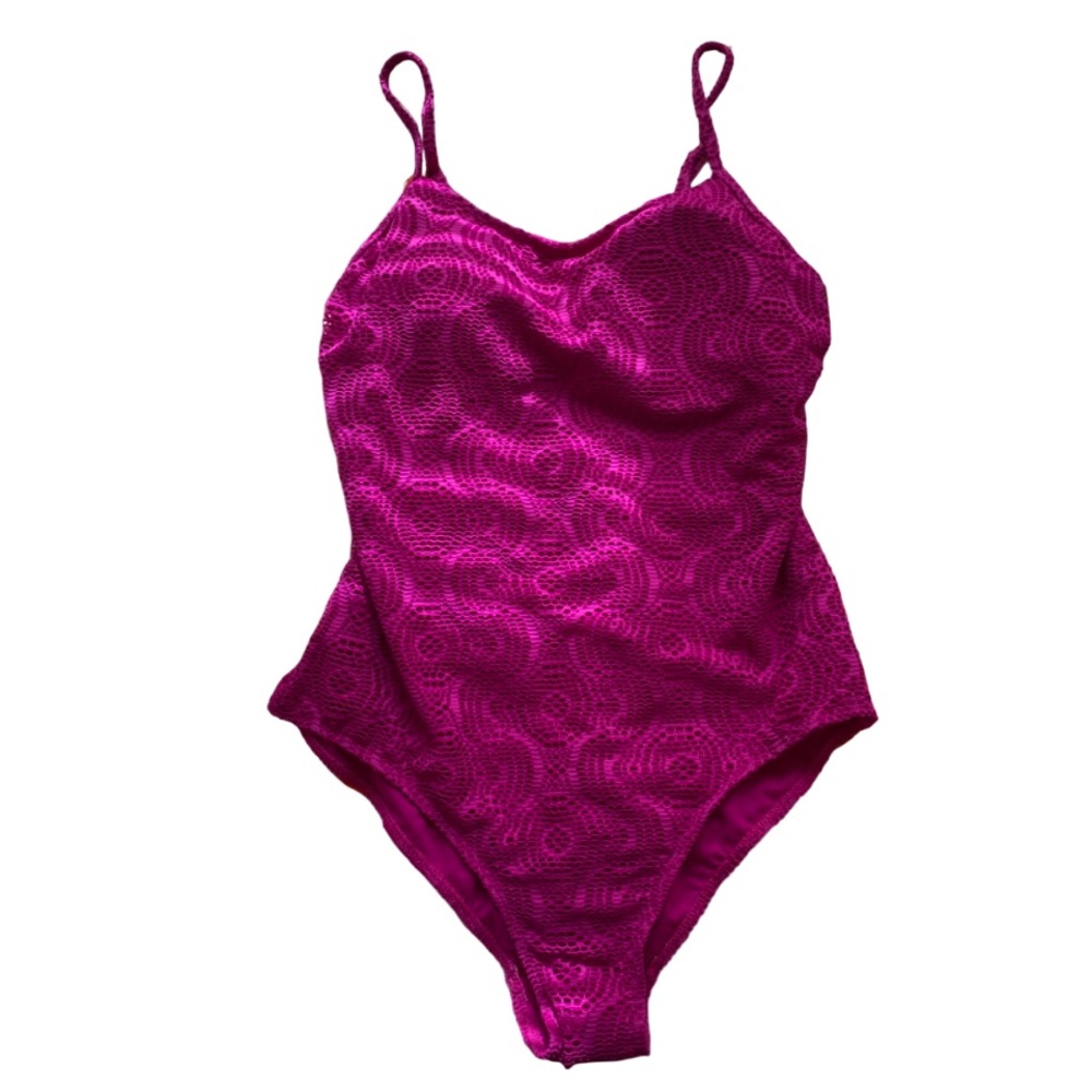One Piece Pink/Purple Swimsuit